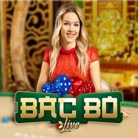 Bac Bo slot logo by Evolution at Viking Luck Casino