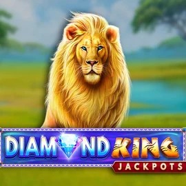 Diamond King Jackpots casino game by SpinPlay Games – featured logo at Viking Luck Casino