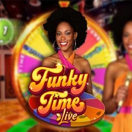 Funky Time logo by Evolution at Viking Luck Casino