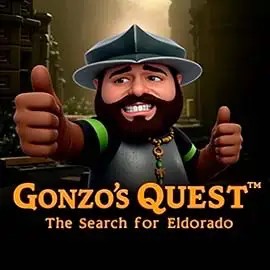 Gonzo's Quest slot logo by NetEnt at Viking Luck CasinoGonzo's Quest