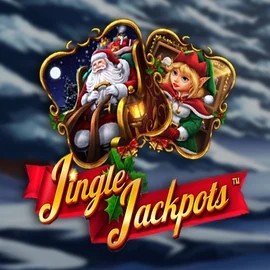 Jingle Jackpots logo – Jackpots by Dragon Gaming at Viking Luck Casino