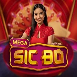 Official Live Casino logo: Mega Sic Bo by Pragmatic Play at Viking Luck Casino
