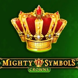 Mighty Symbols Crowns slot visual from Wazdan available on vikingsluck.de