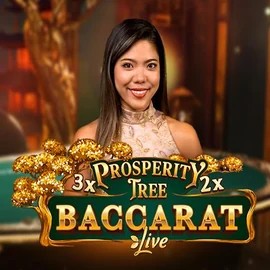 Prosperity Tree Baccarat online game logo by Evolution on vikingsluck.de