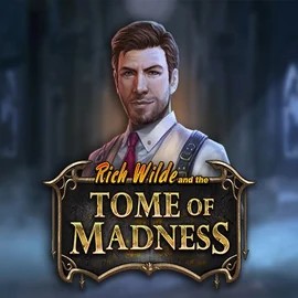 Slots logo of Tome of Madness from Play'n GO at Viking Luck Casino