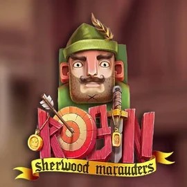 Robin Sherwood Marauders slot logo by Yggdrasil at Viking Luck CasinoRobin Sherwood Marauders