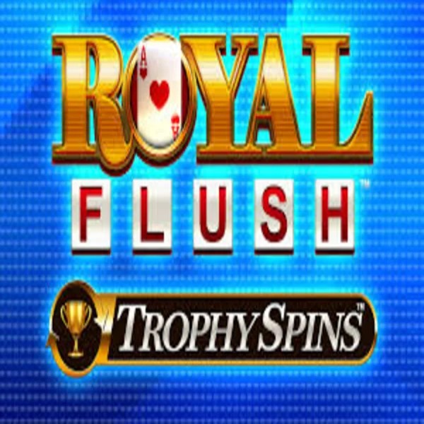 Royal Flush Trophy Spins online game logo by Greentube on vikingsluck.de