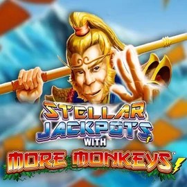 Play Stellar Jackpots with More Monkeys slot by Lightning Box Game on vikingsluck.de