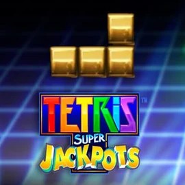 Tetris Super Jackpots online game logo by WMS on vikingsluck.de