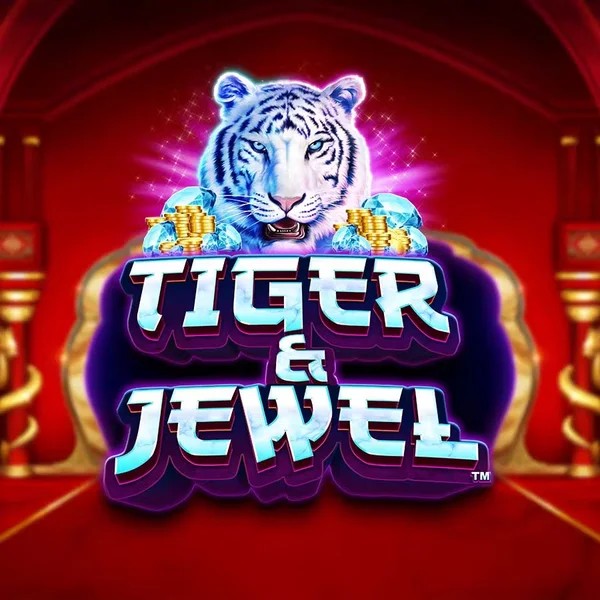 Tiger and Jewel slot visual from Greentube available on vikingsluck.de