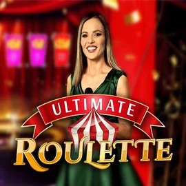 Ultimate Roulette slot logo by Ezugi at Viking Luck Casino