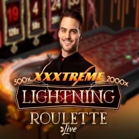 XXXtreme Lightning Roulette logo – Live Casino by Evolution at Viking Luck Casino